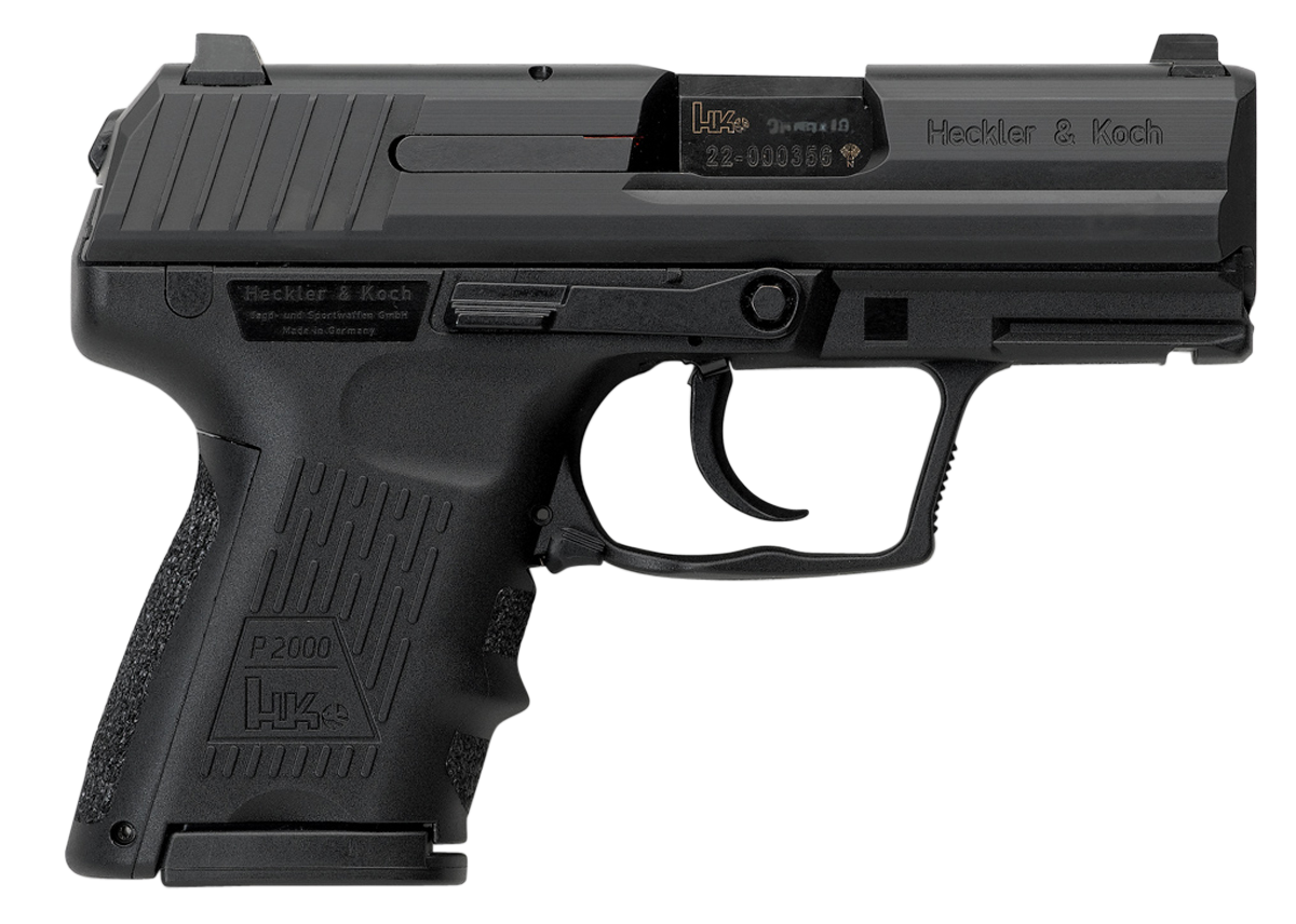 HK P2000 SK V3 , 9mm Luger, 3.26in. Barrel, 10rd, Night Sights - Black (81000056)