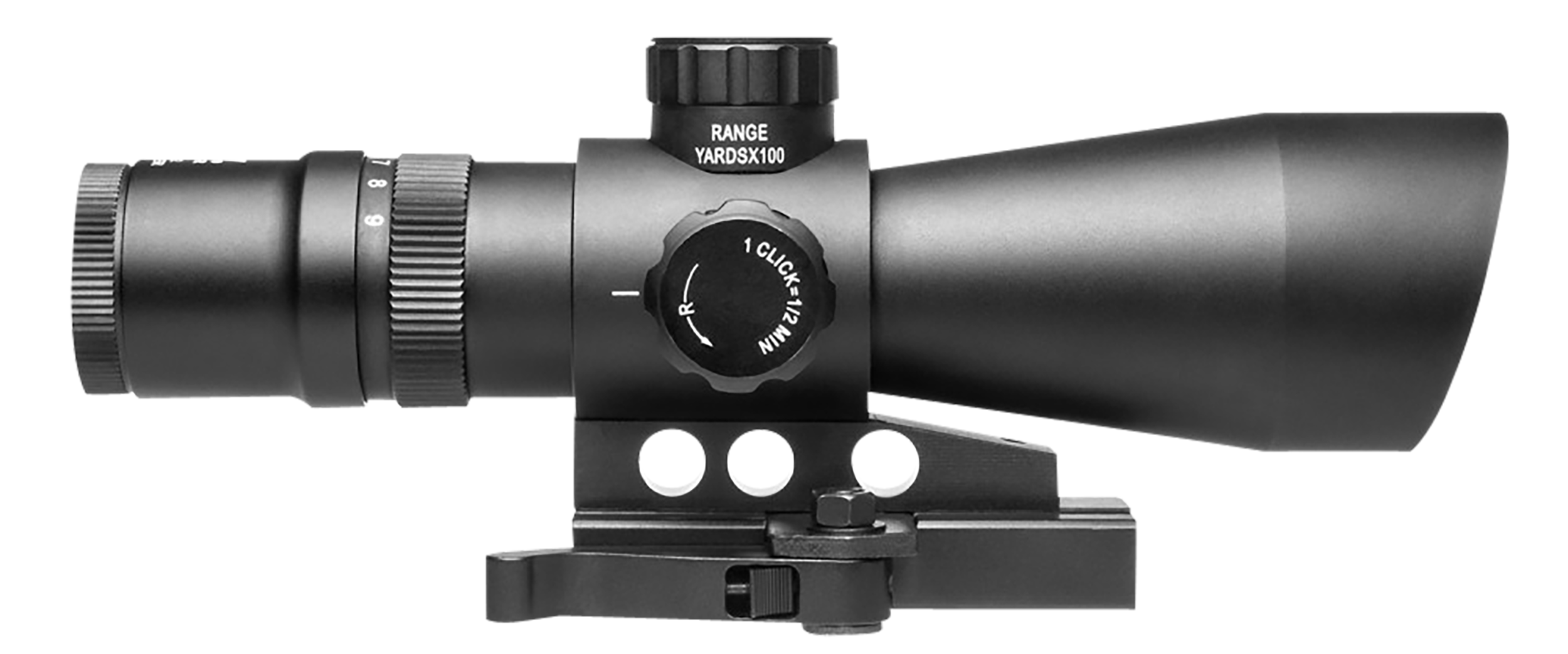 NcStar STP3942GV2 Mark III Tactical 3-9x42mm Dual Blue Green Illuminated P4 Reticle Scope