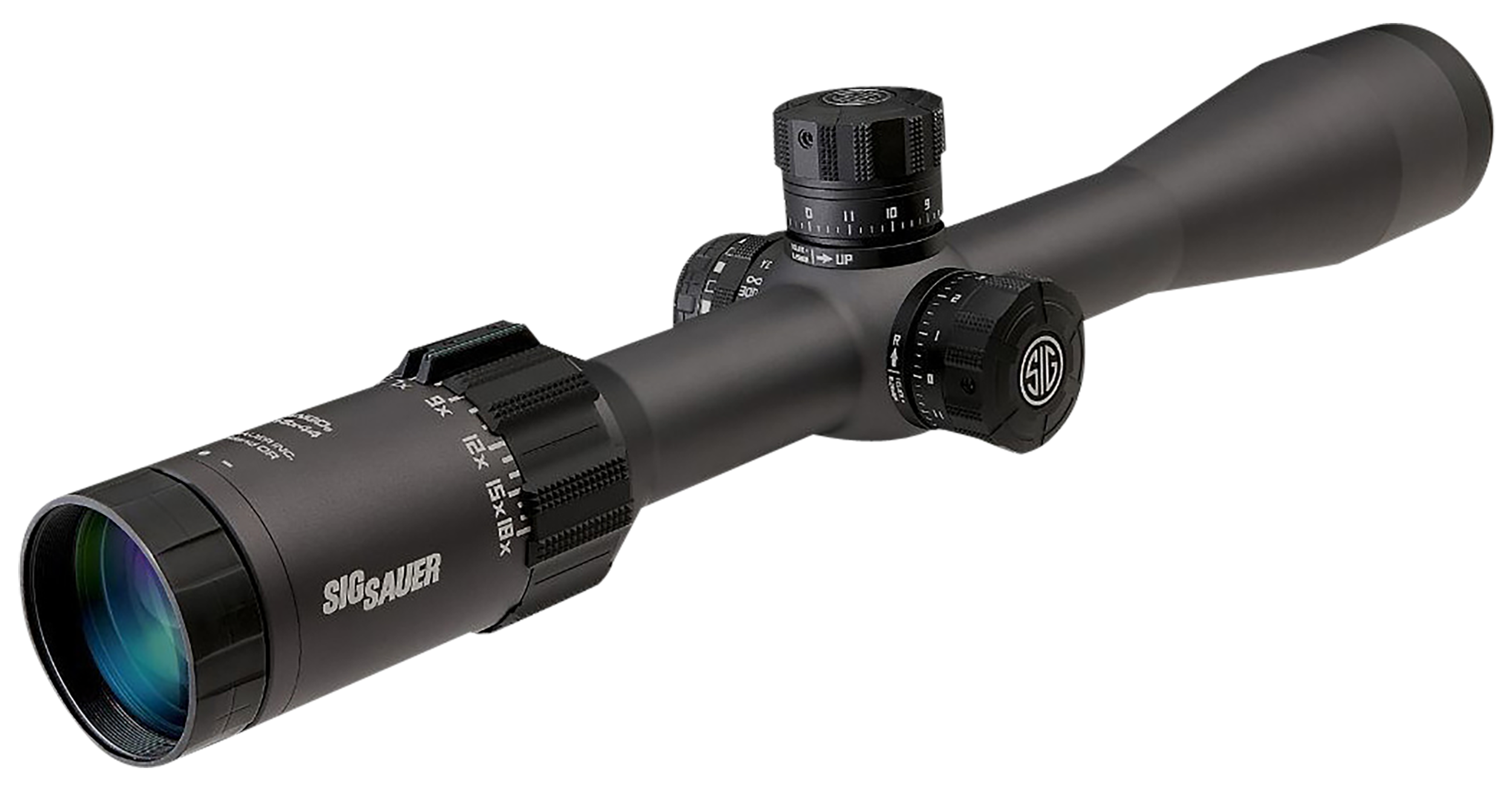 Sig Sauer Tango DMR 3 to 18x44mm 34mm Tube Illuminated MRAD Reticle Riflescope
