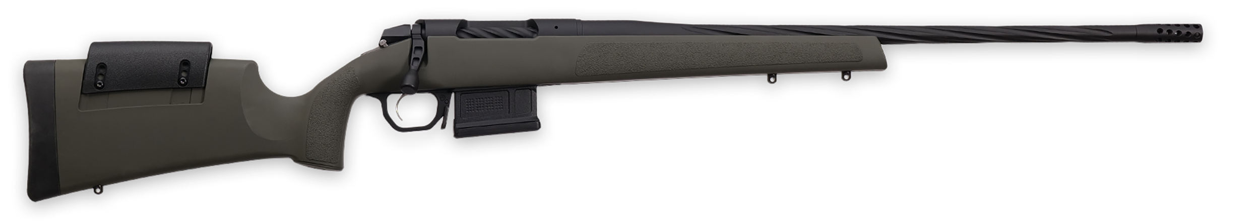 Weatherby 307 Range XP 300 Win Mag 28 in 5 Rounds Green w/Brake