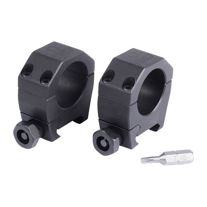 EGW 1in Keystone Rings .850 Low Weaver Style for 1in Scope Tubes