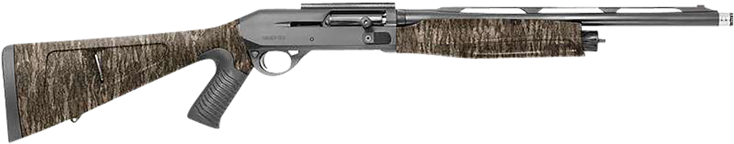 Sauer SASATNBL12V31 SL-5 Turkey 12 Gauge Semi-Auto 3" 3+1 18.50" Black Chrome Lined Vent Rib Barrel, Black Anodized Steel Receiver Fixed w/Pistol Grip Mossy Oak New Bottomland Synthetic Stock