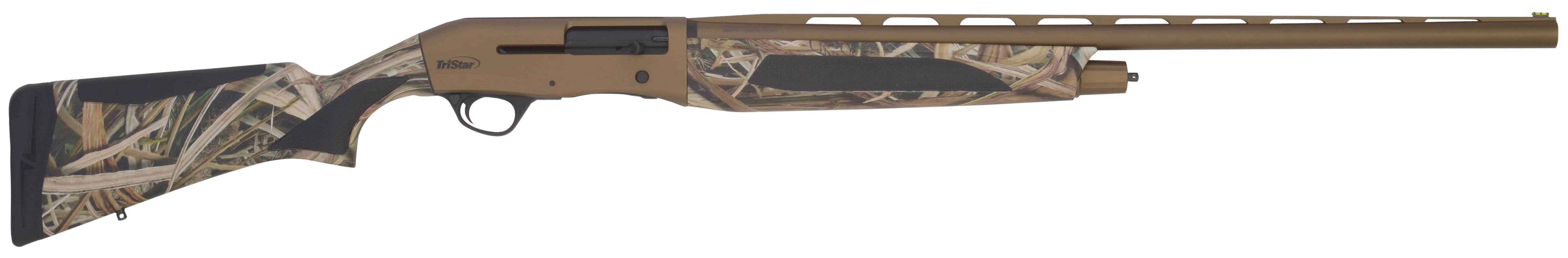 TriStar Arms Viper Max 12GA, 28in. Barrel, 5rd, Mossy Oak Shadow Grass Blades Camo Stock & Forend - Bronze (24189)
