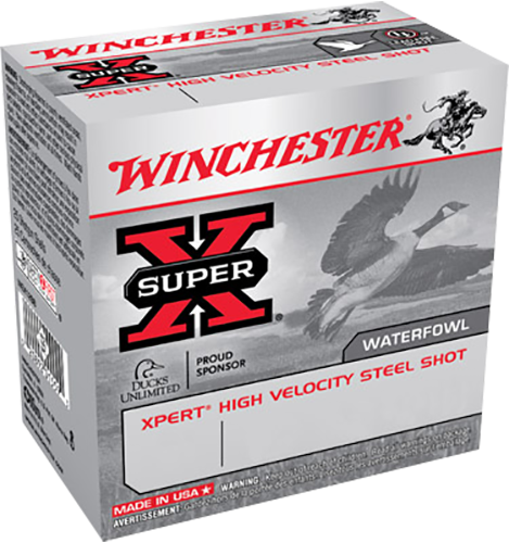Winchester Super-X Xpert Hi-Velocity Steel 12 ga. 2.75 in. 1 1/8 oz. 3 Shot 25 rd.
