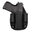 Hybrid IWB Kydex Holster FOR Glock 43 Black Ambidextrous Hybrid IWB Kydex Holster FOR Glock 43 Black Ambidextrous