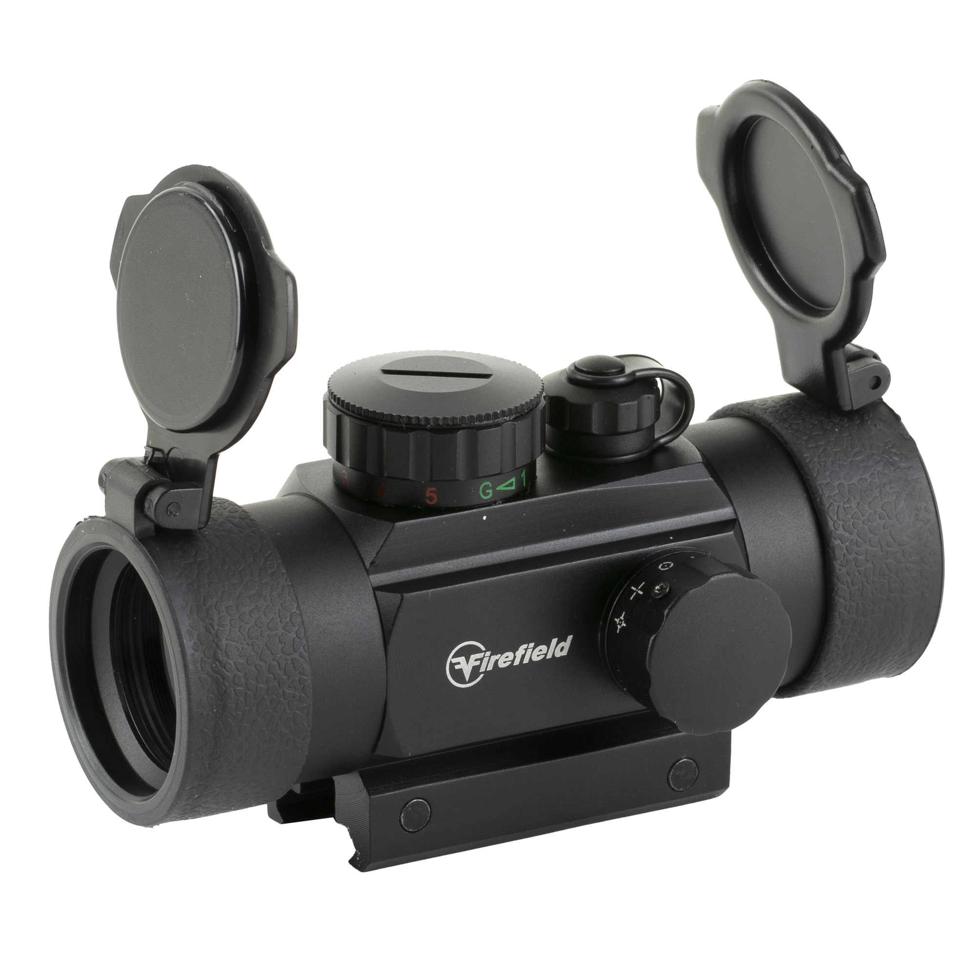 Firefield FF26008 Agility  Matte Black 1x 30 mm 1 MOA/5 MOA  Red/Green Dot Multi Reticle