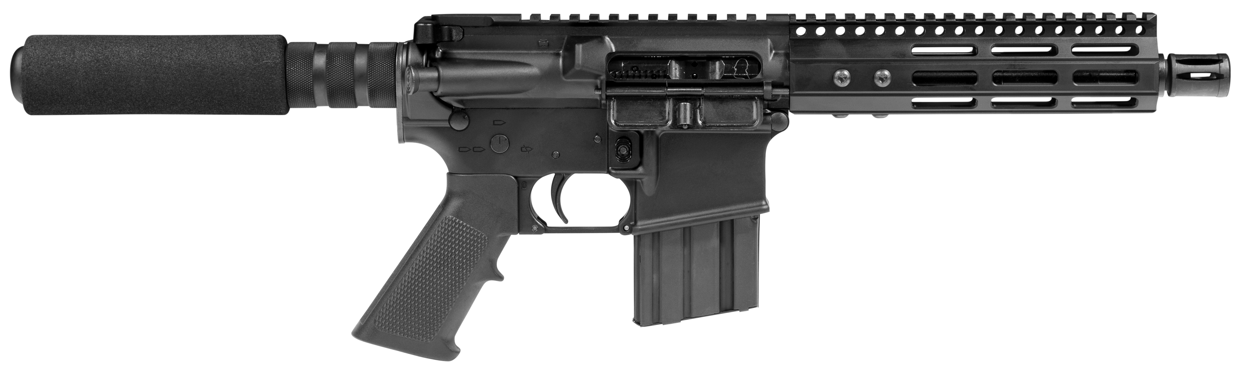 Franklin Armory 00-30018-BLK CA7 *CA Compliant 5.56x45mm NATO 7.50" 10+1 Black Hard Coat Anodized Polymer Grip Buffer Tube