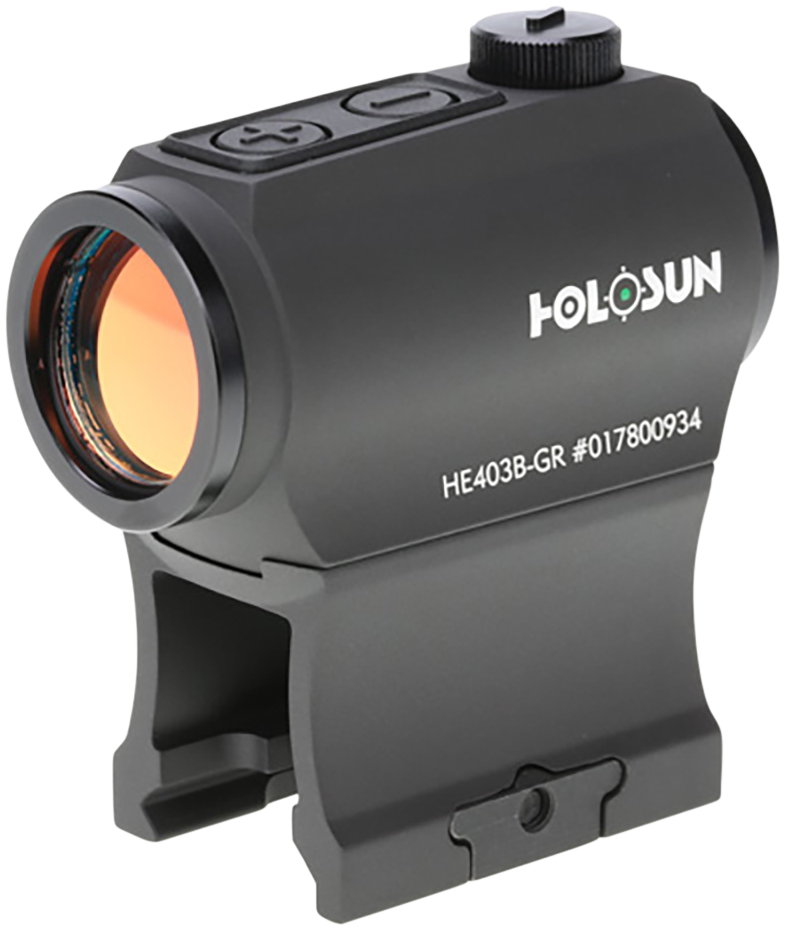 Holosun HE403BGR Red Dot Sight 2 MOA Green Dot 1X 20mm Picatinny Mount
