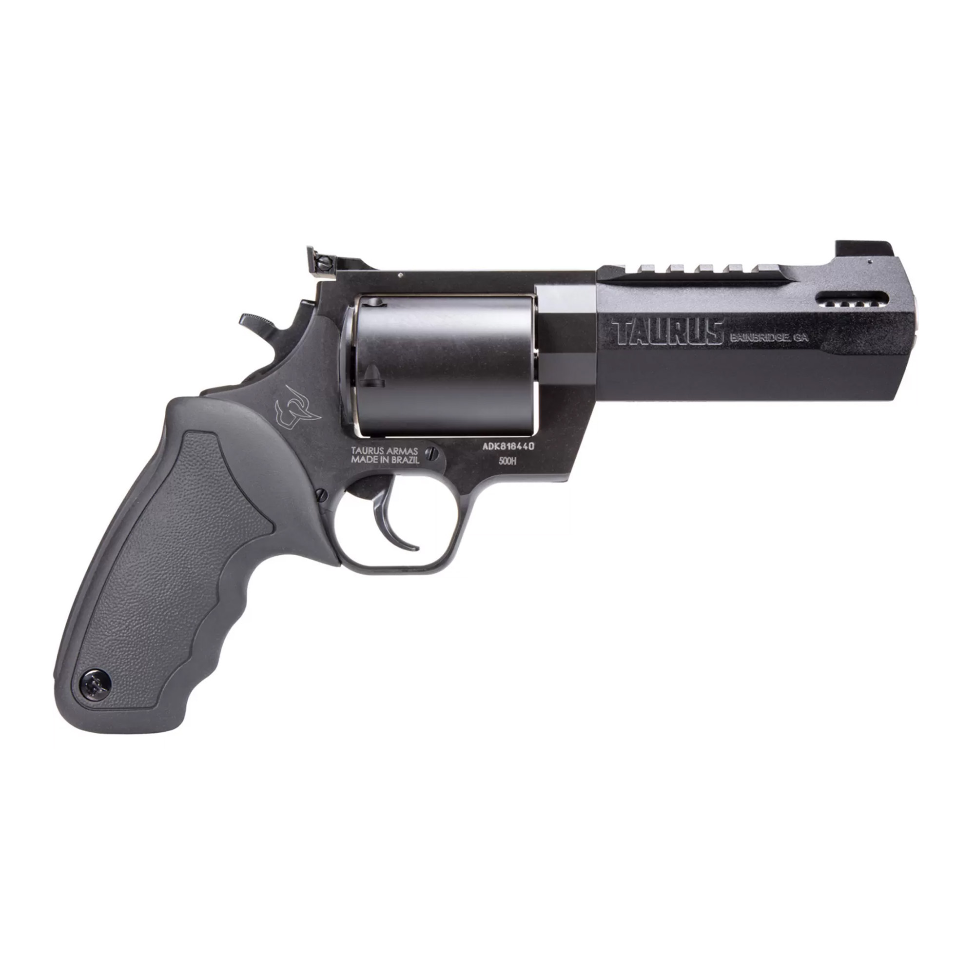Taurus Raging Hunter Revolver 500 S&W Mag. 5.125 in. Black 5 rd. - 2-500051RH - 725327623892