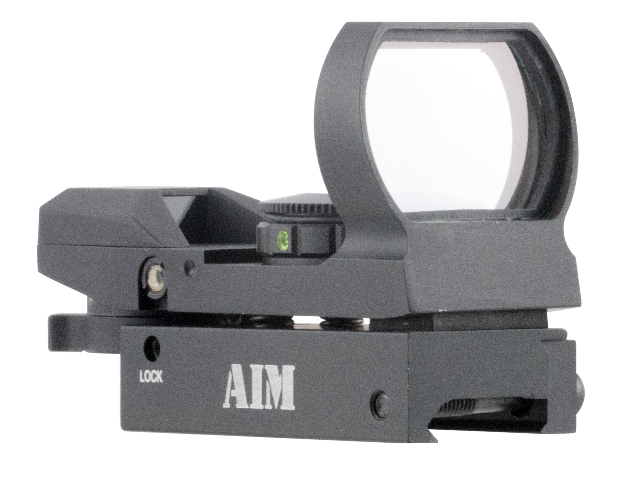 Aim Sports RT4WF1 Reflex Sight Warfare Edition 1x Red Green Multi Reticle Picatinny Weaver