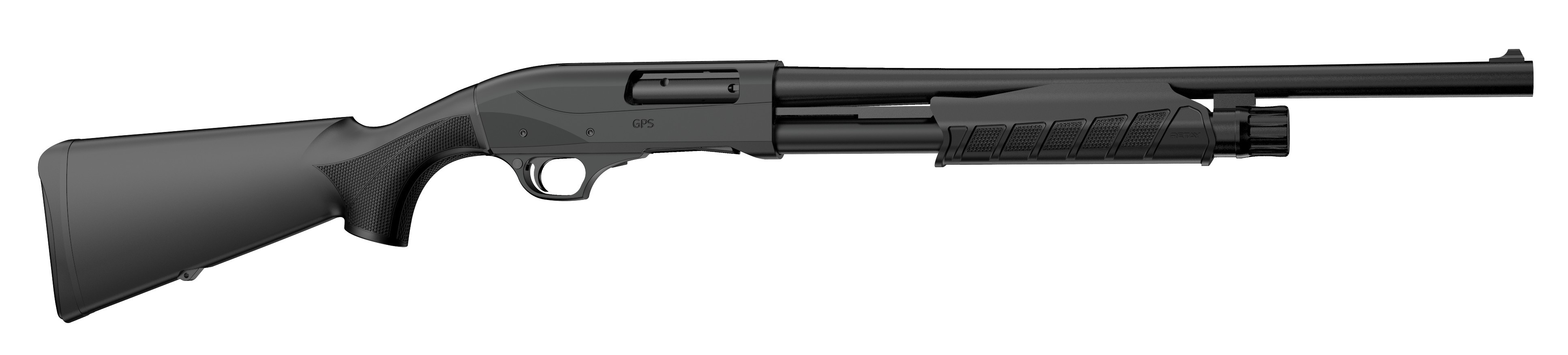 RETAY USA GPS Tactical 12GA, 18.5in. Barrel, 5rd, Synth. Stock & Forend - Black (GPSTAC18)