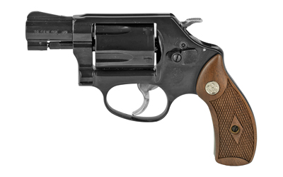 Smith & Wesson 150184 Model 36 Classic 38 S&W Spl +P 5 Shot 1.88" Barrel, Overall Blued Carbon Steel Finish, Small J-Frame, Integral Front Sight, Wood Grip - 150184 - 022188131314