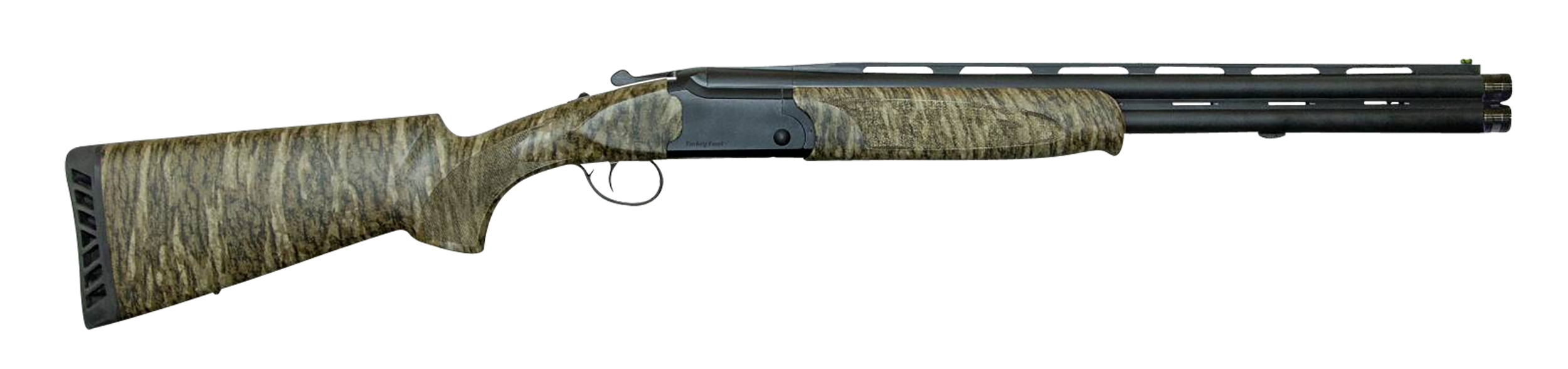 ATI ATIGKOF28TF22C Turkey Fowl  28 Gauge Break Open 3" 2rd, 22" Black Vent Rib Barrel, Black Aluminum Receiver, Mossy Oak Bottomland Synthetic Fixed Stock
