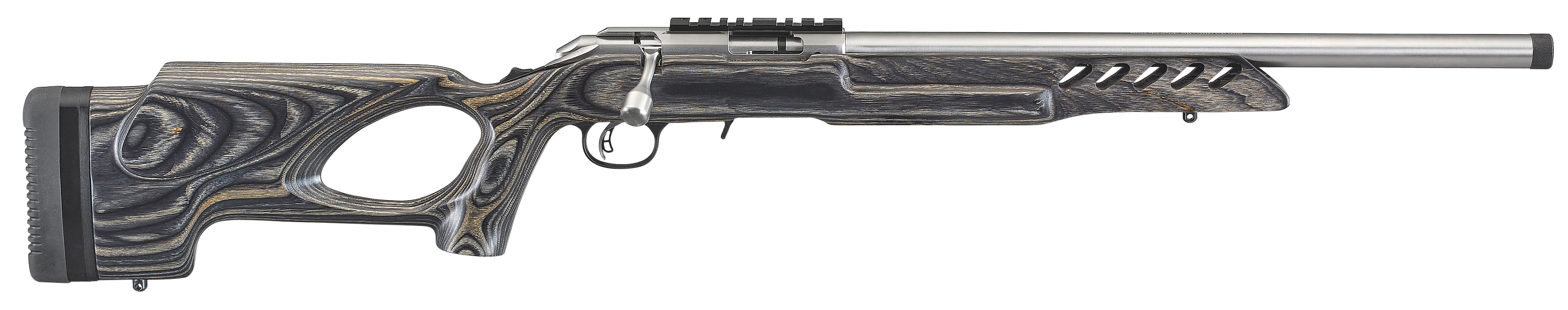 Ruger American Rimfire Target 22 LR 18in Satin Stainless 10rd - 8366