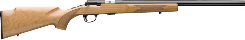 Browning T-Bolt Target 22 Long Rifle 20 in 10 Rounds Maple Blued - 025252202 - 023614856986