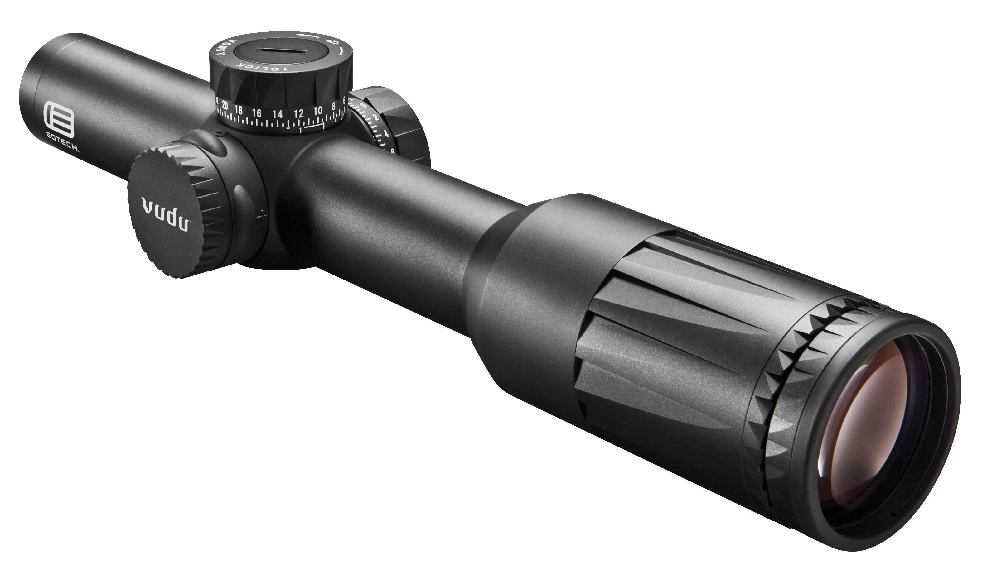 EOTech Vudu FFP Rifle Scope Black 1-6x24mm SR1 Reticle MRAD