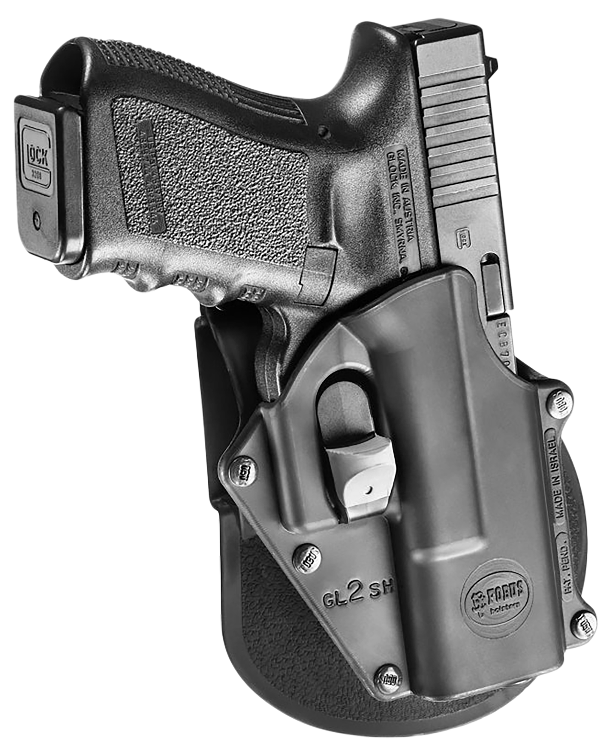 Fobus GL2DPH Active Retention Digital Path Belt Plastic Paddle Fits Glock 17/19/22/23/31/32/34/35 Right Hand