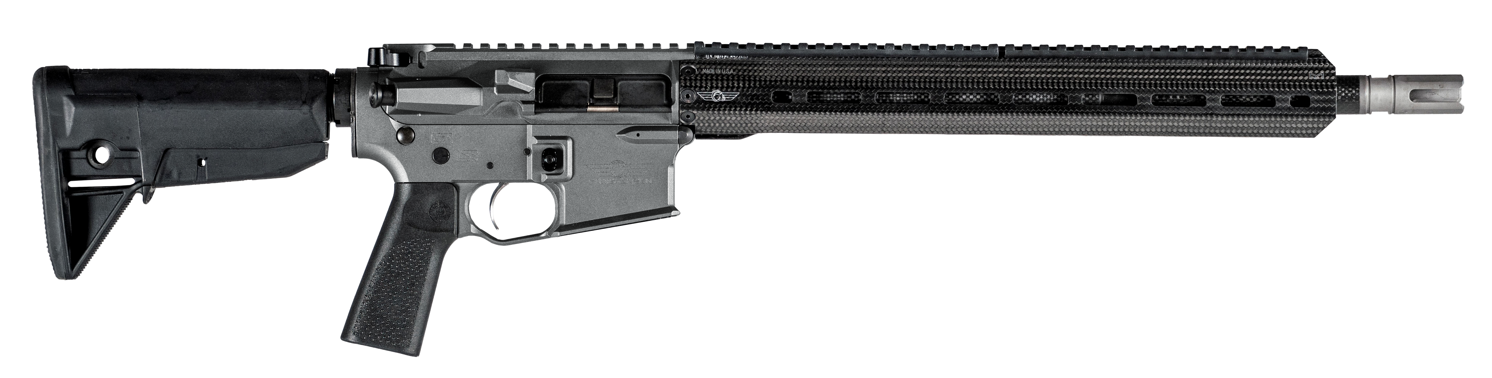 Christensen Arms 8010900604 CA-15 G2 *CO Compliant 223 Wylde 10+1 16" Barrel, Tungsten Gray Cerakote Metal Finish, Black Adjustable BCM Gunfighter Stock, Black Polymer Grip