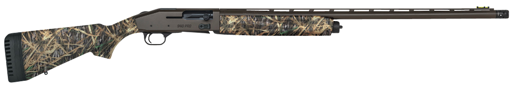 Mossberg 940 Pro Waterfowl 12GA, 28in. Barrel, 4rd, Mossy Oak Vintage Shadowgrass Camo Stock & Forend.Optic Ready. Incl. HiViz F/O sight. - Brown (85164)