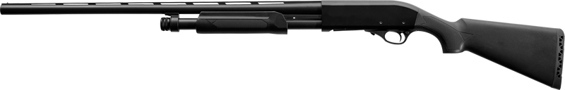 Akkar Churchill 612 Pump 12GA, 28in. Barrel, 5rd - Black (111385)