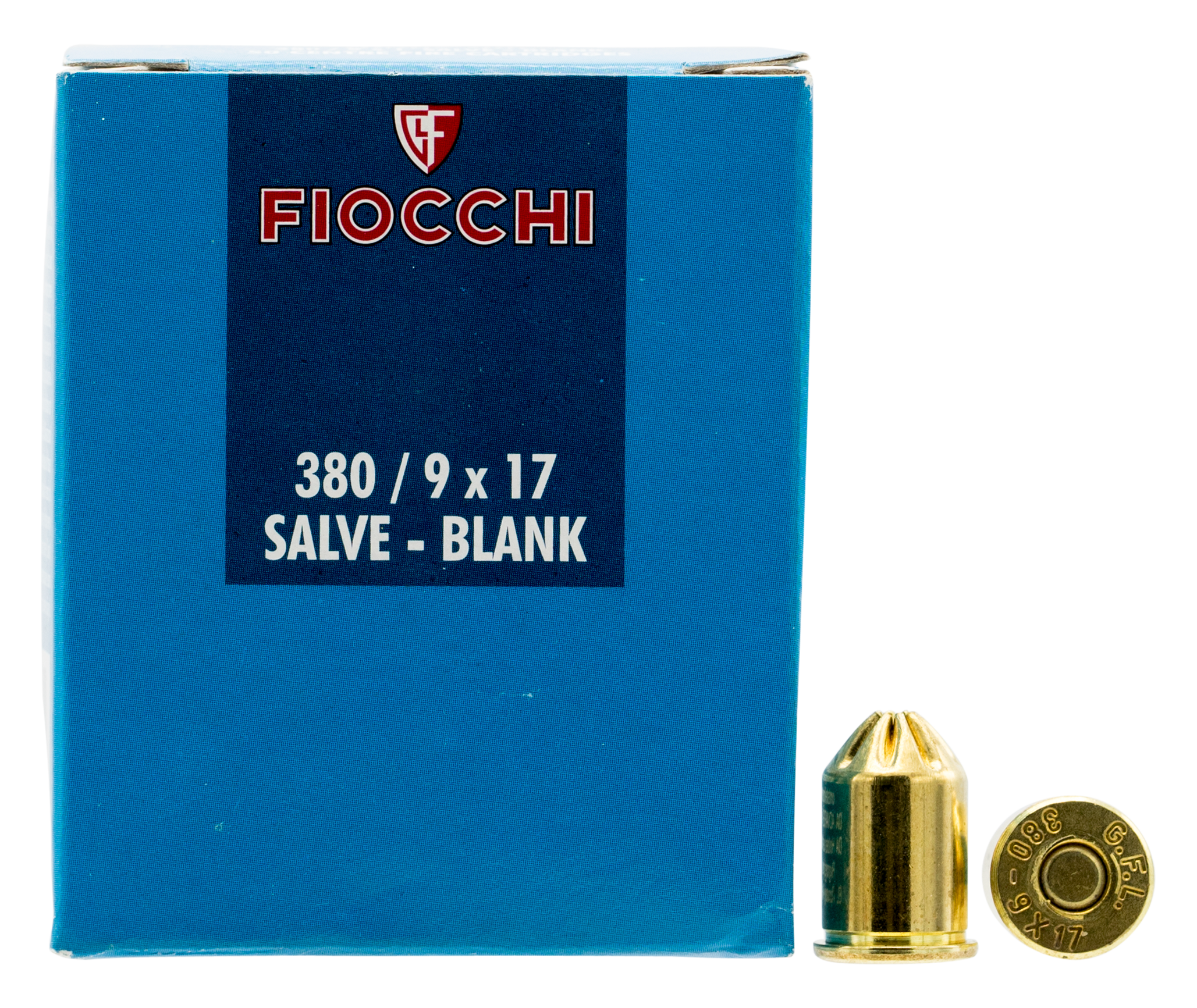 Fiocchi 380BLANK Pistol Blank 380RimmedShort 50 Rounds