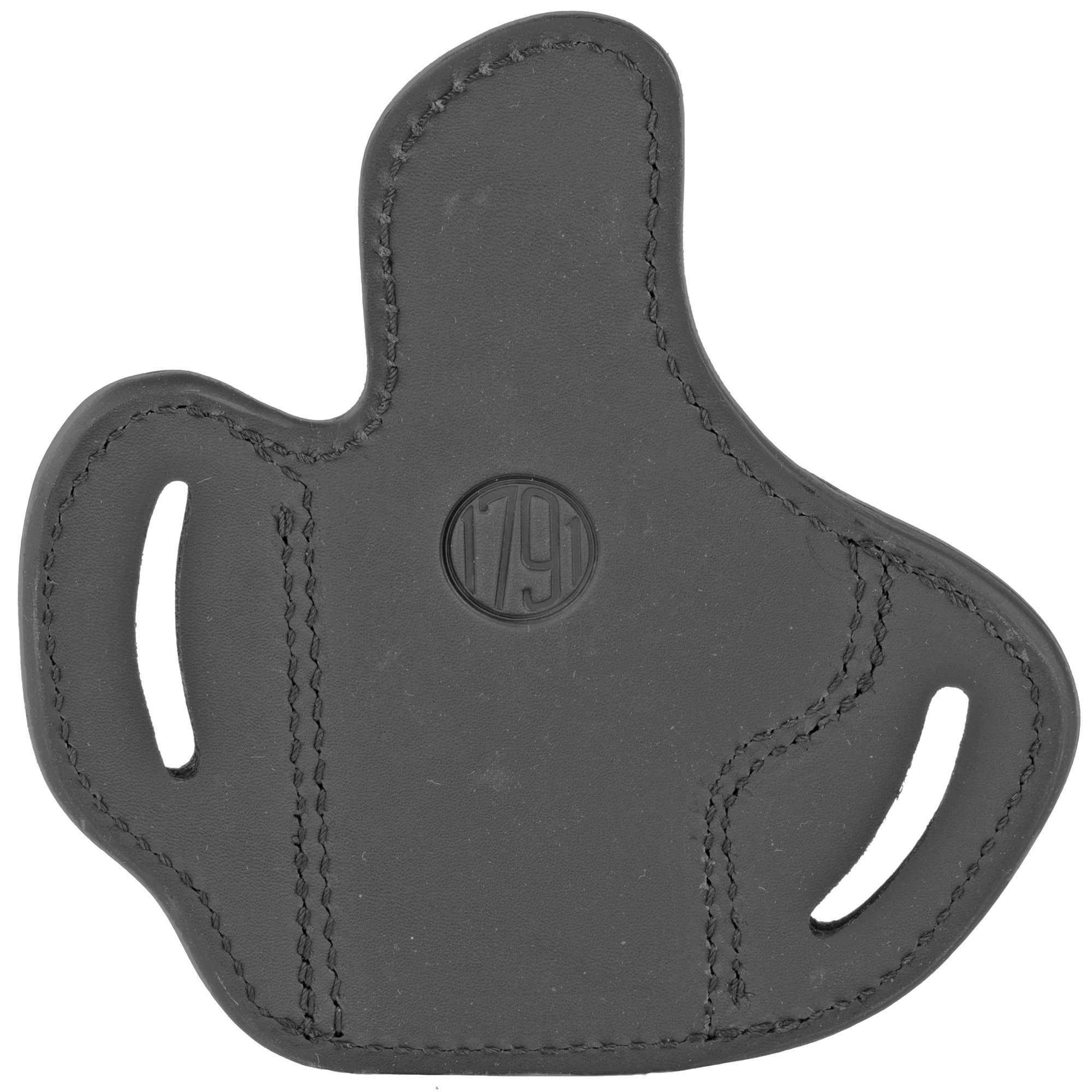 1791 Gunleather UCBH24SNSBR Ultra Custom  OWB Size 2.4S Night Sky Black Leather Belt Slide Fits FN 509/HK VP9SK/Springfield XD-M Compact Right Hand - UCBH24SNSBR - 816161029961