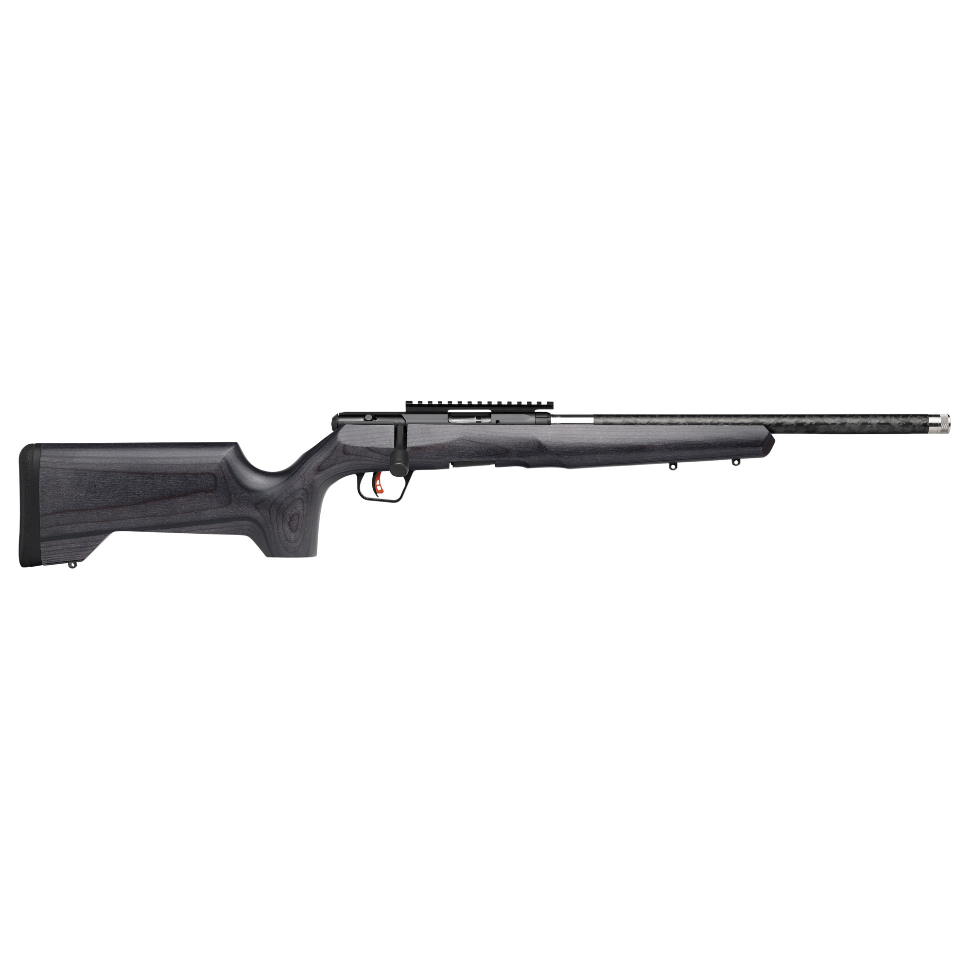 Savage Timberlite 22 WMR 18 Inch 10 Rounds Matte CarbonWood Laminate Rifle - 70519 - 062654705199