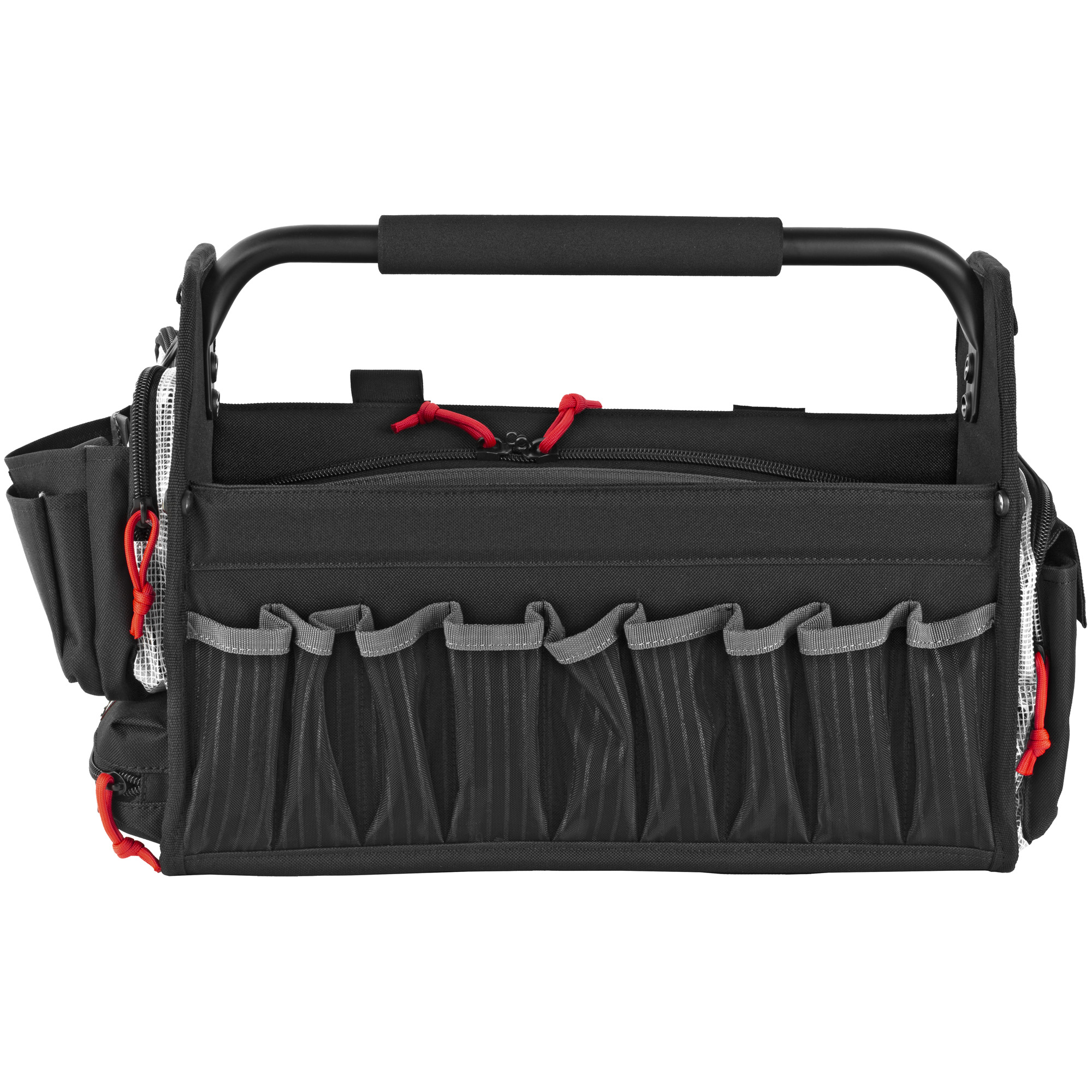 GPS Bags 1708RTB Tote  Black 600D Polyester with Storage Pockets, Pull-Out Rain Cover & Visual ID Storage System - 1708RTB - 819763011792