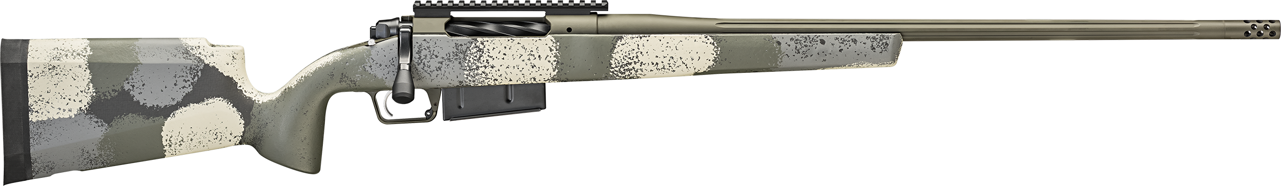 Springfield Armory Model 2020 Waypoint 7mm PRC 24 Inch 3 Rounds Evergreen Camo