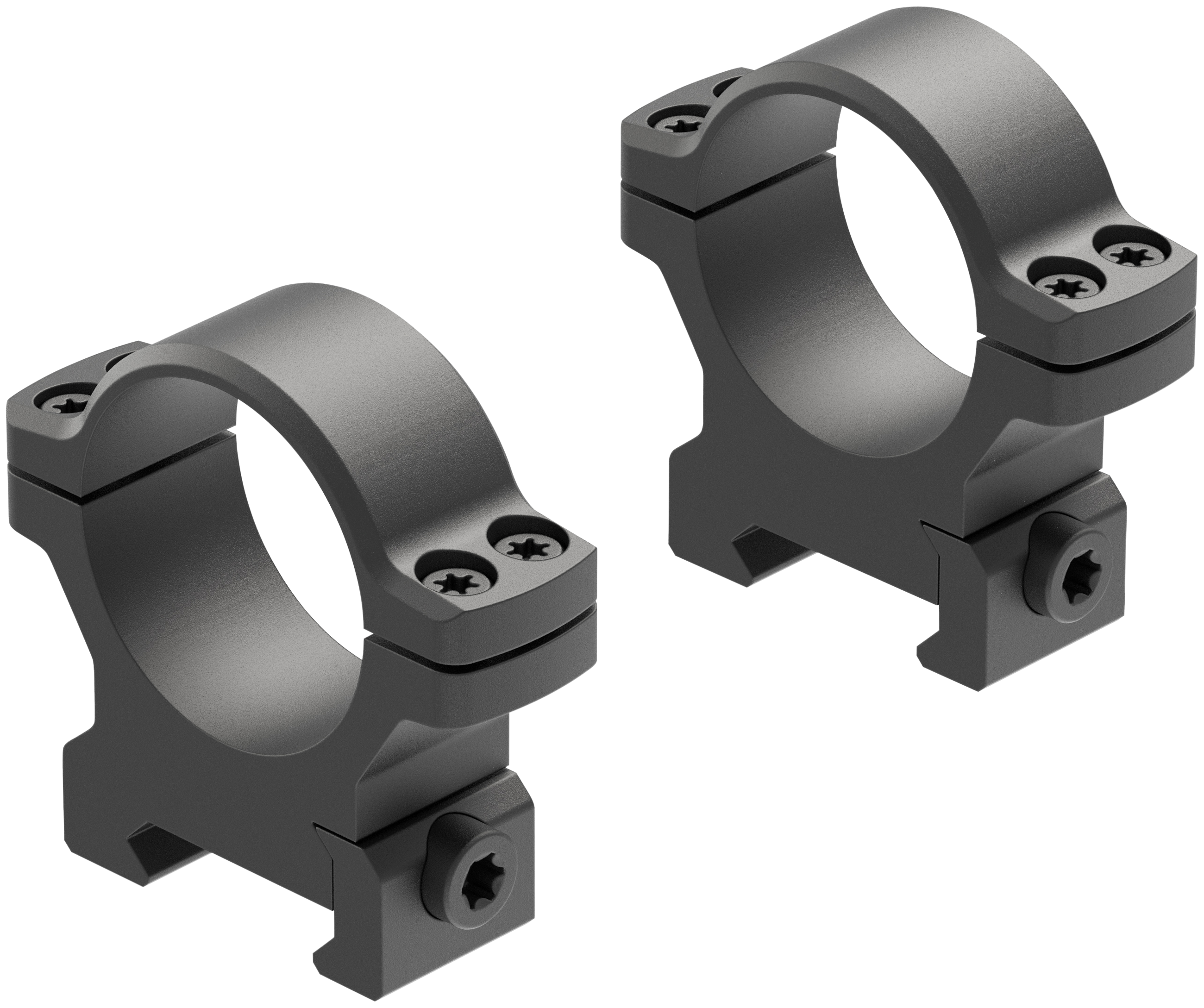 Leupold BackCountry Cross-Slot Scope Rings Matte 30mm Medium