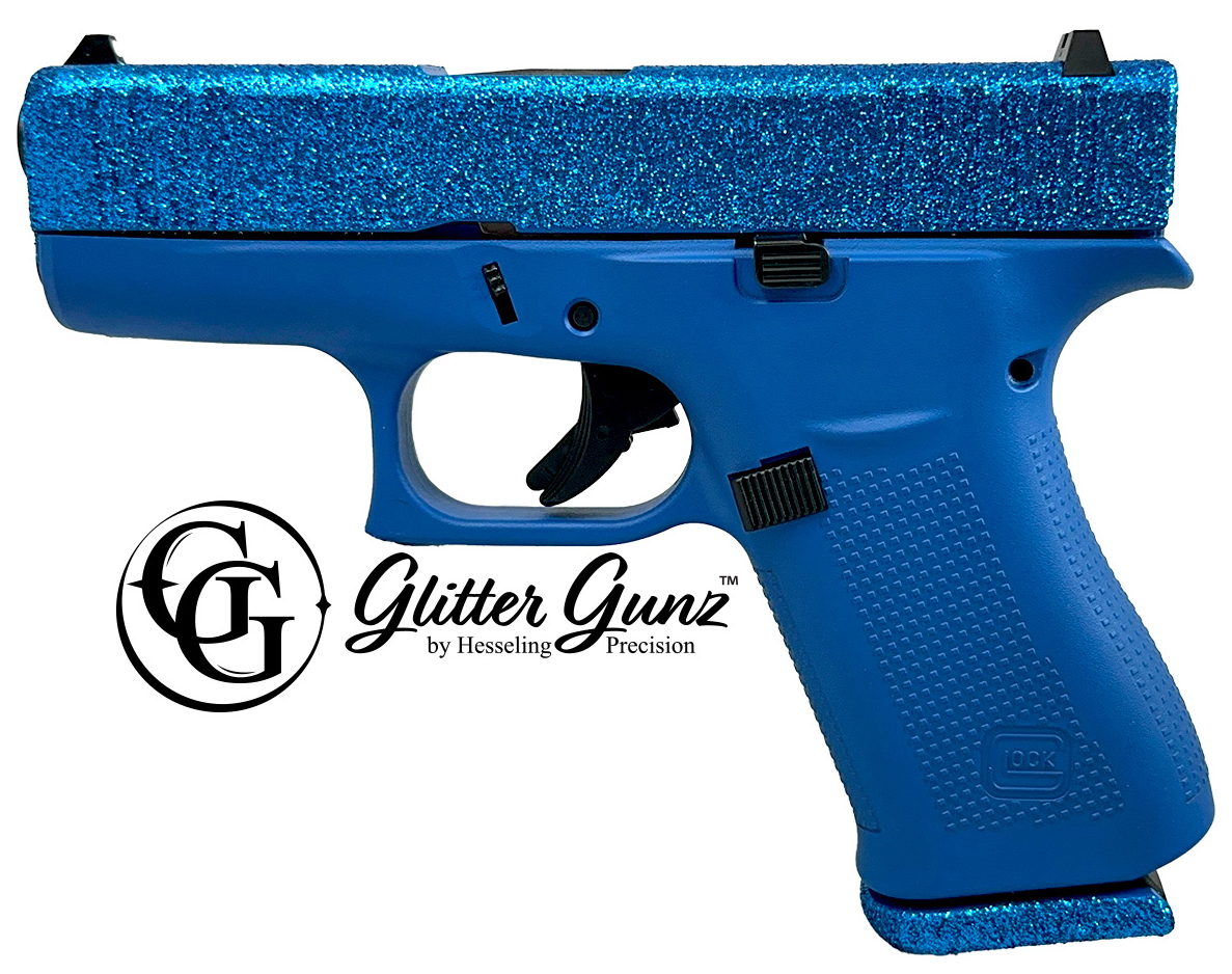 Glock 43X 9mm, 3.4in. Barrel, 10rd - Glitter - 151550026649