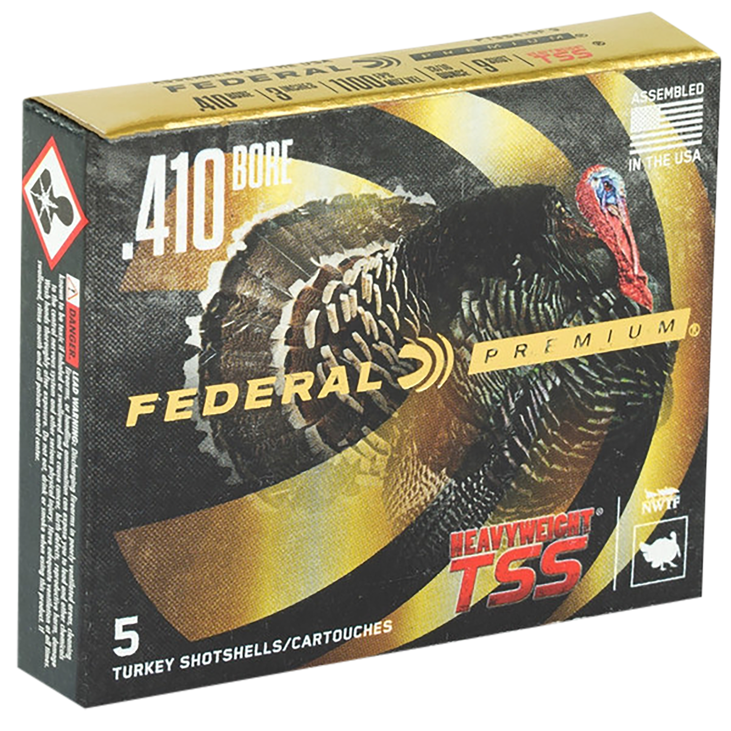 Federal PTSS419F7 Premium Turkey Heavyweight TSS 410Gauge 3" 13/16oz 7Shot 5 Rounds
