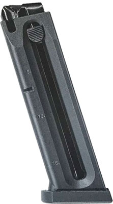Beretta Magazine M92/92FS 15 Round .22LR Blued Steel Beretta Magazine M92/92FS 15 Round .22LR Blued Steel