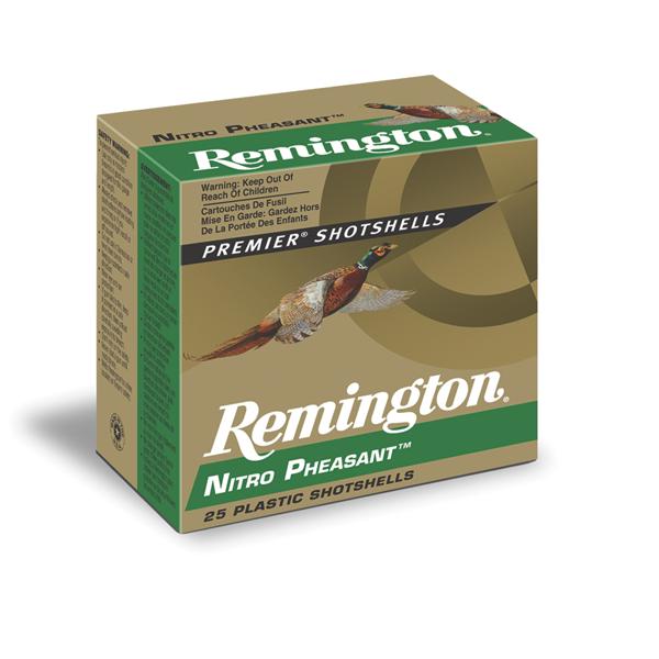 Remington Nitro Pheasant Loads 12 ga. 2.75 in. 1 1/4 oz. 6 Shot 25 rd.