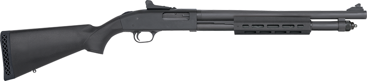 Mossberg 590A1 MLOK 12GA, 18.5in. Barrel, 7rd, Incl. MLOK forend - Black (50765)