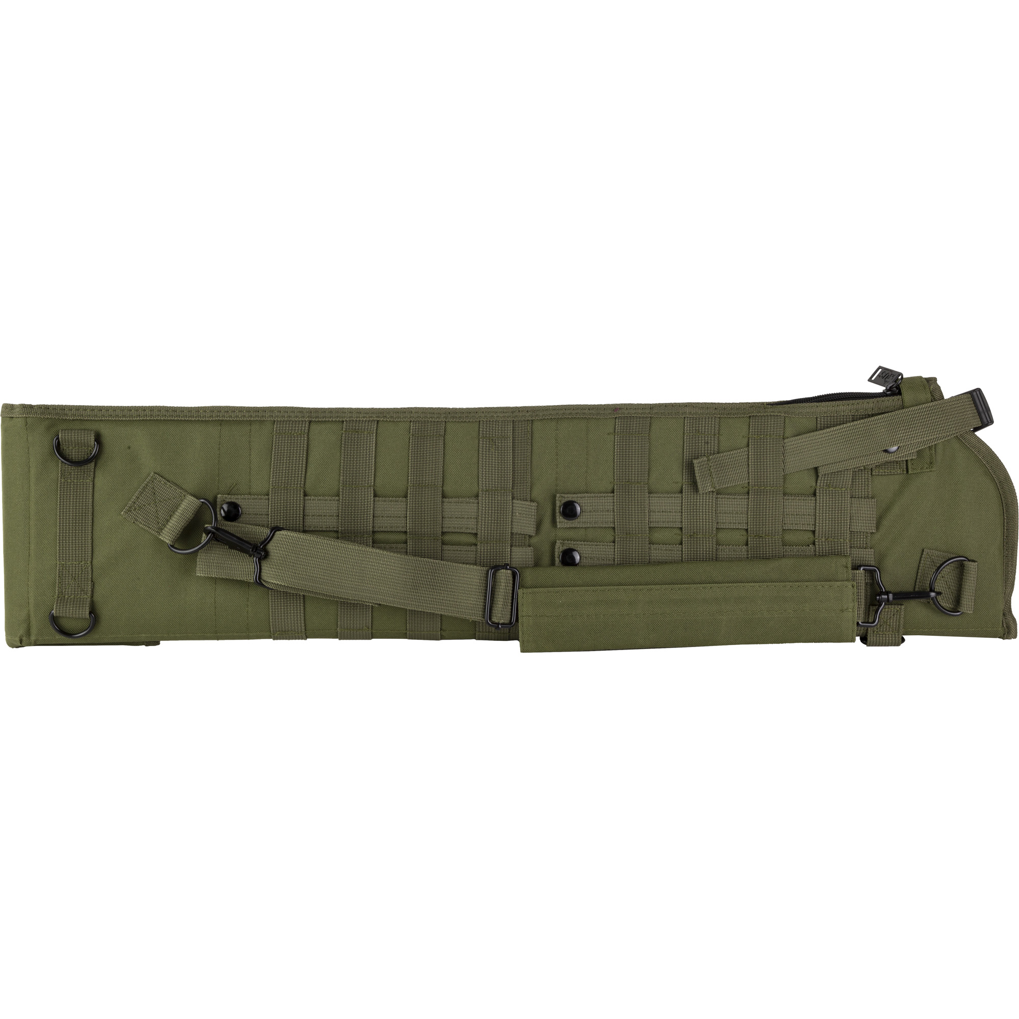 US PeaceKeeper P13135 Shotgun Scabbard  OD Green 600D Polyester - P13135 - 663306131351