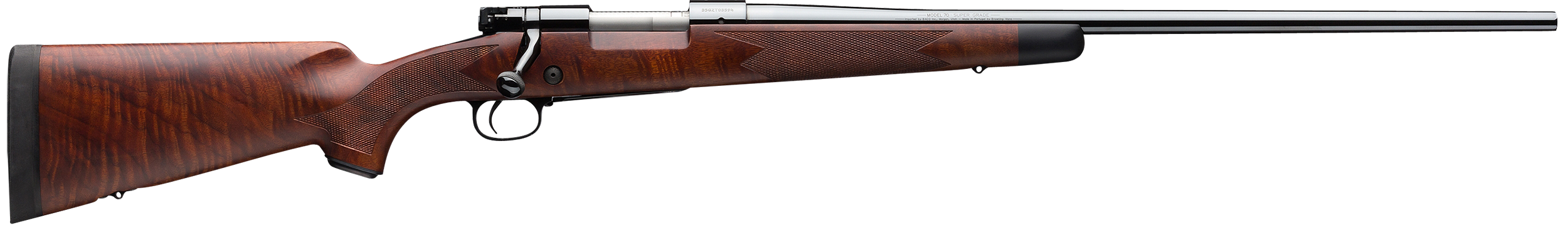 Winchester Model 70 Supergrade Rifle 243 Win 22 in 5 Rounds Walnut