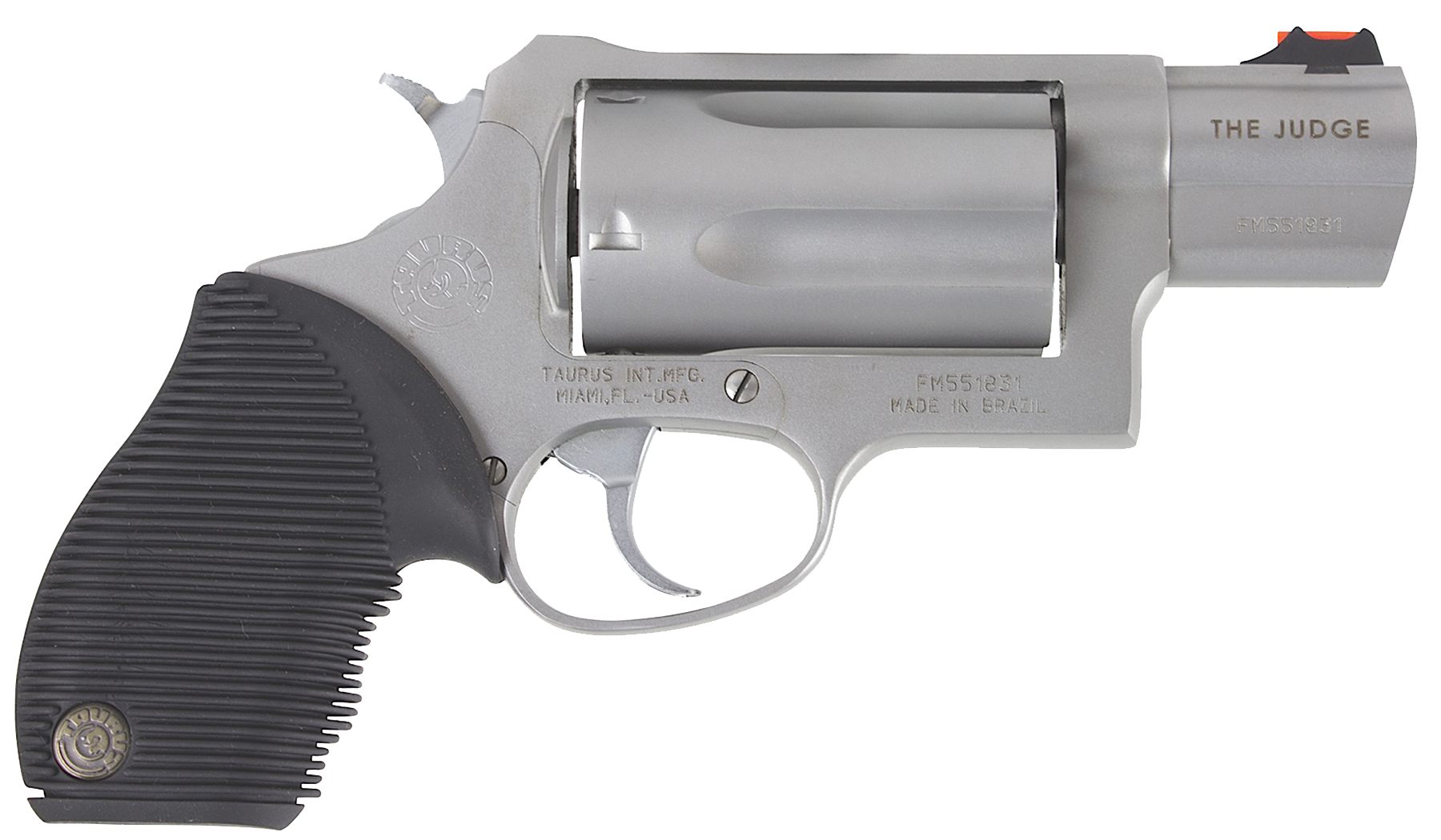 Taurus Public Defender Revolver 45 Colt 2.5" Barrel Stainless Steel