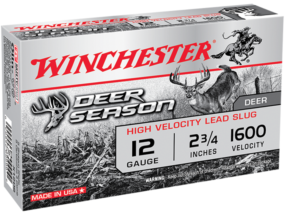 Winchester Deer Season High Velocity Slug 12 ga. 2.75 in. 1 1/8 oz. 5 rd.