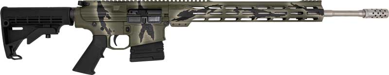 Great Lake Firearms GLFA AR10 6.5 Creedmoor 20" 10-Round Pursuit Green Camo