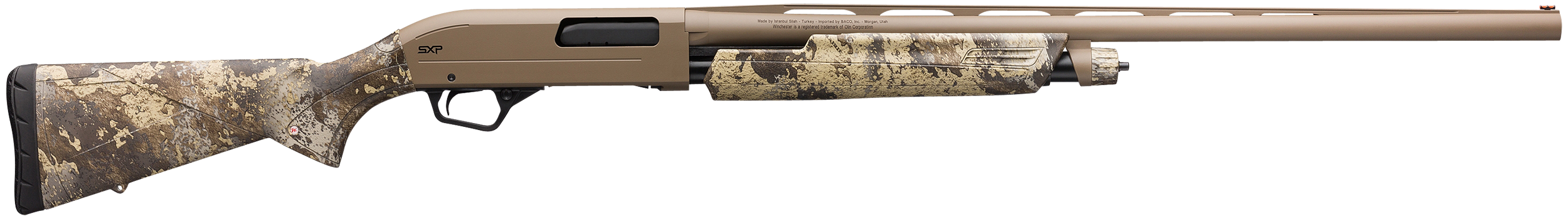 Winchester SXP Hybrid Hunter 12GA, 26in. Barrel, 4rd, TrueTimber Prairie Stock & Forend - FDE (512401291)