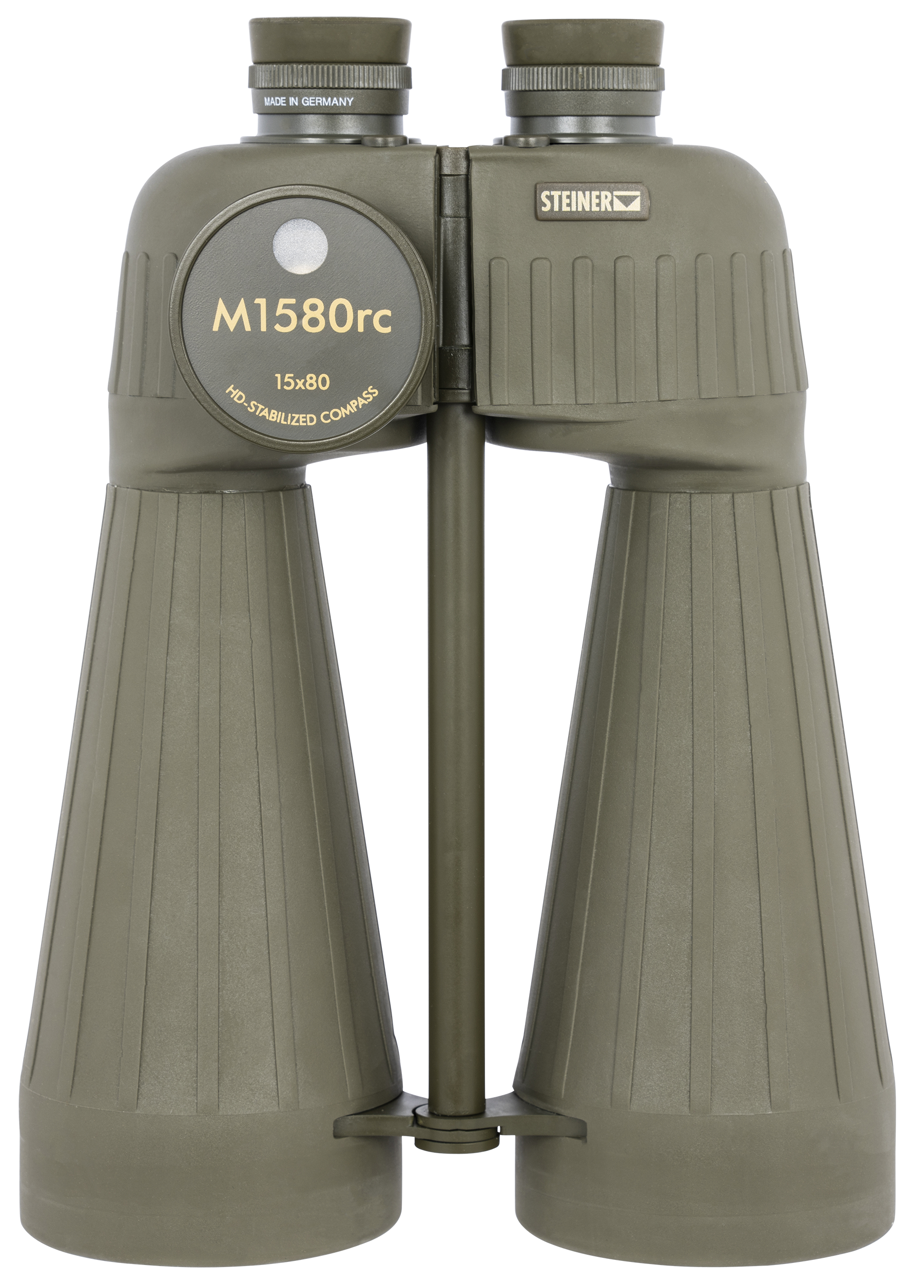 Steiner 15x80mm Rangefinding Reticle Compass Sports Auto Focus OD Green Makrolon