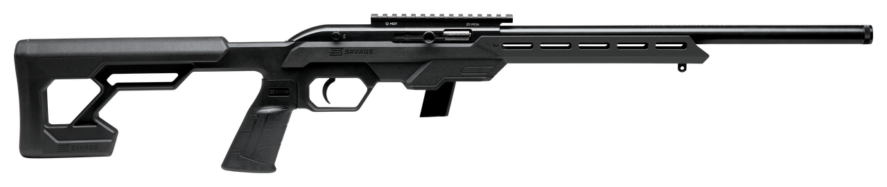Savage 64 Precision Rifle 22 LR 16.5 in 10 Rounds Matte Carbon Steel Chassis