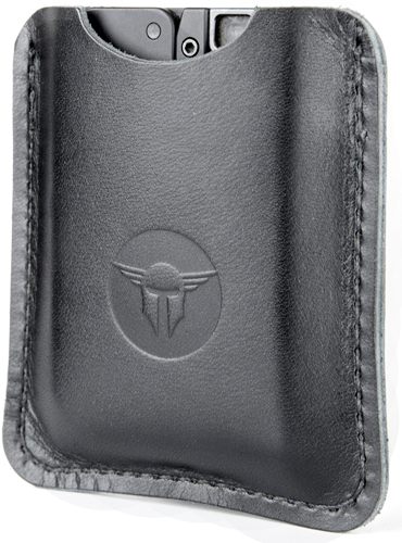 Life Card Leather Sleeve Black