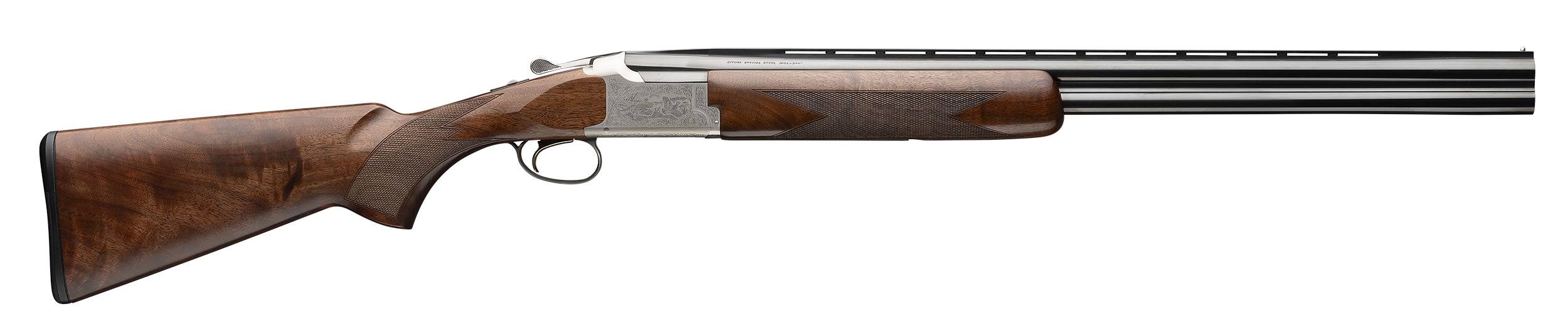 Browning Citori Hunter Deluxe 16GA, 28in. Barrel, 2rd, Wood Stock & Forend - Gray (18347513)