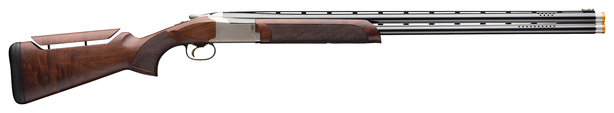 Browning Citori 725 Sporting Adj. Comb, 12GA, 32in. Barrel, 2rd, Wood Stock & Forend - Gray (135533009)