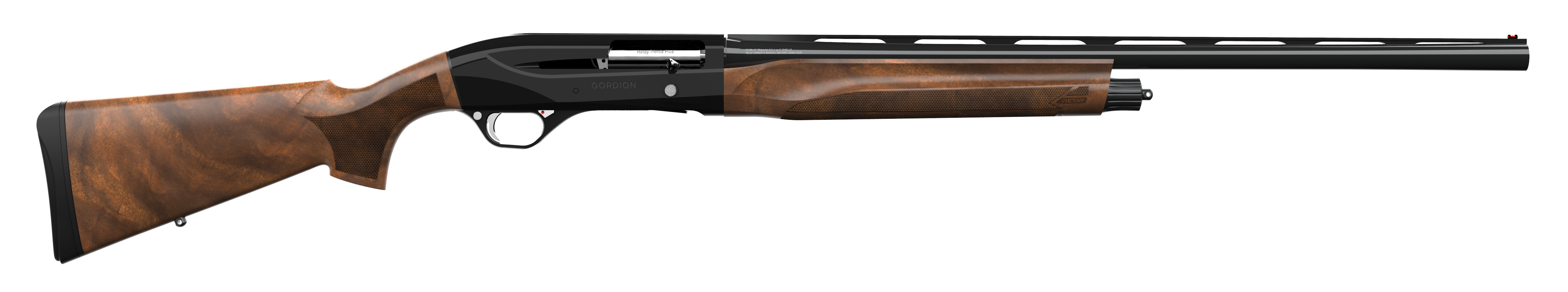 Retay Gordion Upland 12 Gauge 26" 4+1 Capacity Polished Jet Metal Finish Retay Gordion Upland 12 Gauge 26" 4+1 Capacity Polished Jet Metal Finish