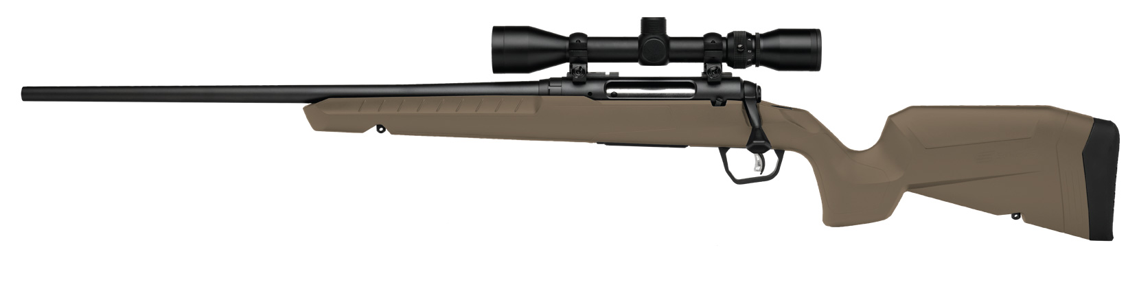 Savage Axis 2 400 Legend 20" 4 Rounds Matte Drilled & Tapped Steel Receiver Left Hand