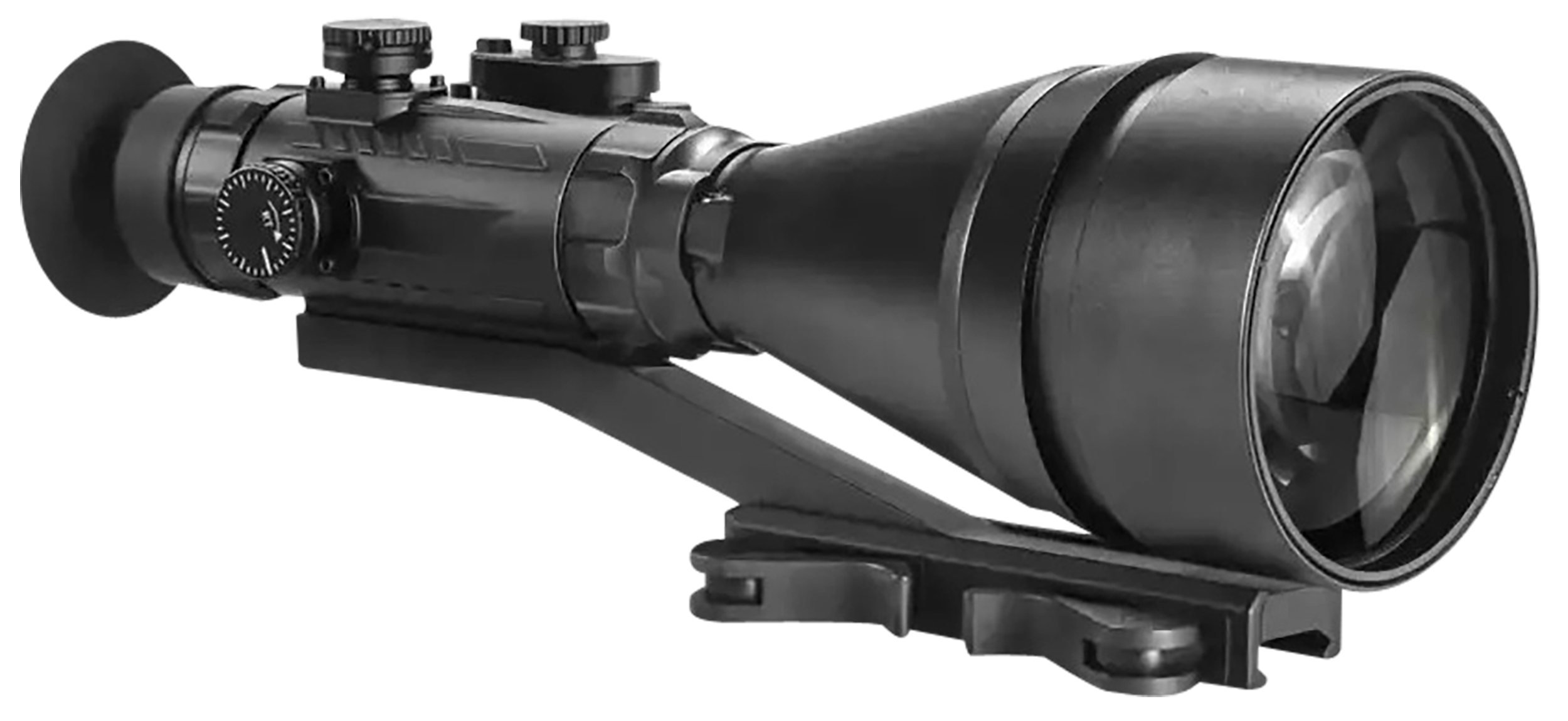 AGM Global Vision Wolverine Pro-6 3APW Night Vision Scope Gen 3 Auto-Gated White Phosphor 6x100 Red Chevron 30mm