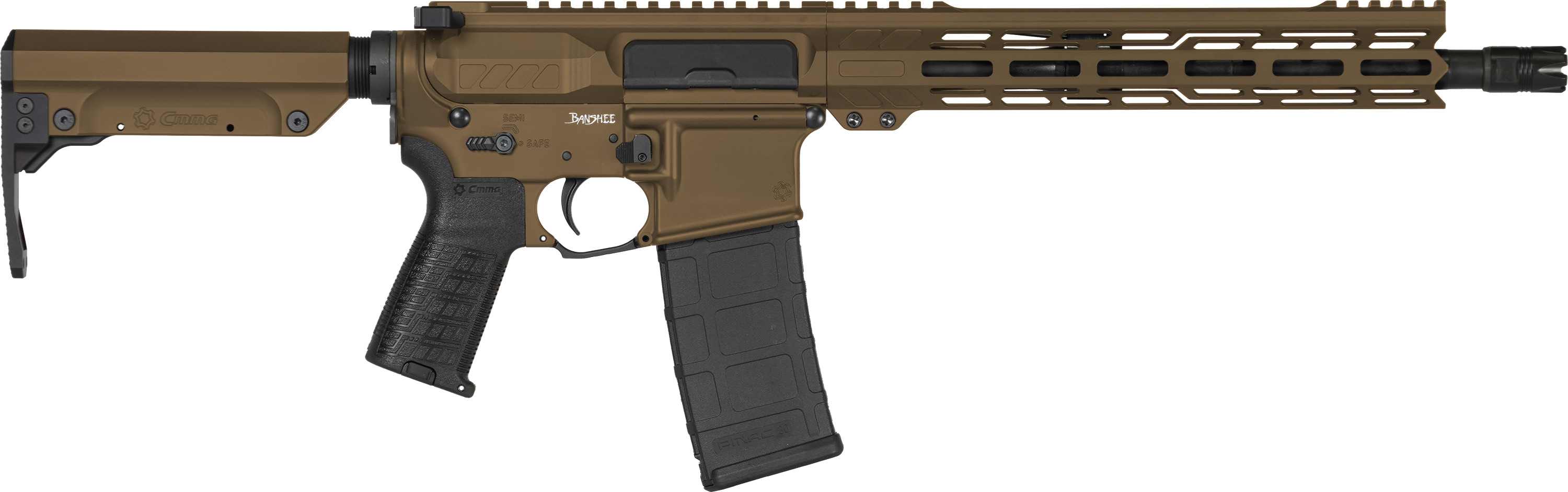 CMMG Banshee Mk4 5.56mm 10.5in 30rd Magpul PMAG SBR